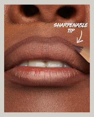 Beauty Glazed lip liner paired with lipstick demonstrating layering benefits