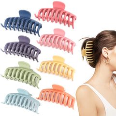 Beauty.H.C front packaging showing eight matte jumbo clips and brand
