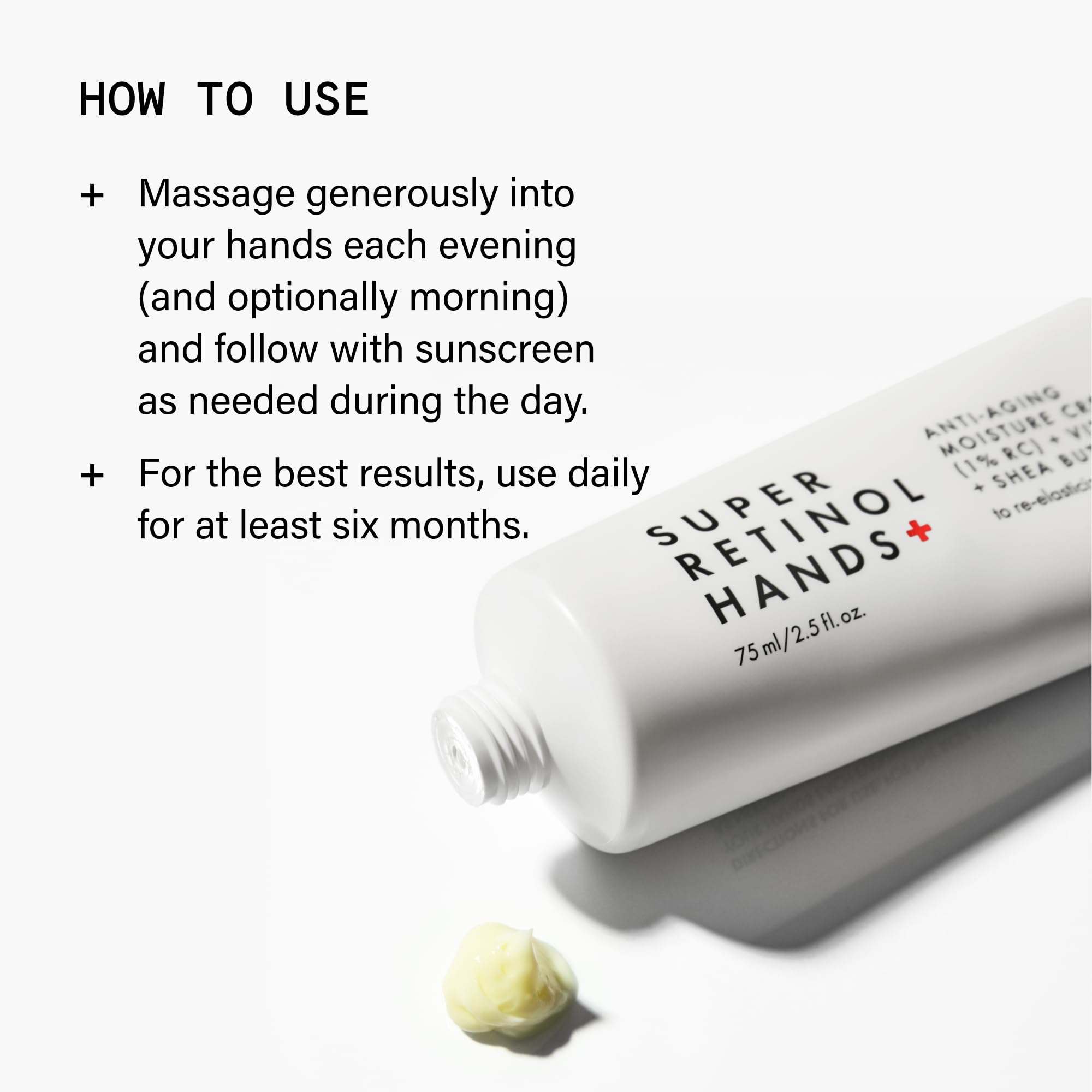 Beauty Pie tube beside coin for scale showing compact travel-friendly size