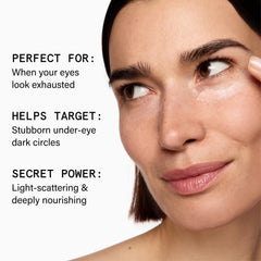 Beauty Pie cream close-up highlighting blendable formula and hydrating finish