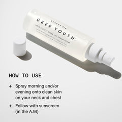Beauty Pie product label highlighting niacinamide and peptides