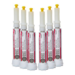 Beauty Secrets pack front showing six pen glues and clear labeling for convenience