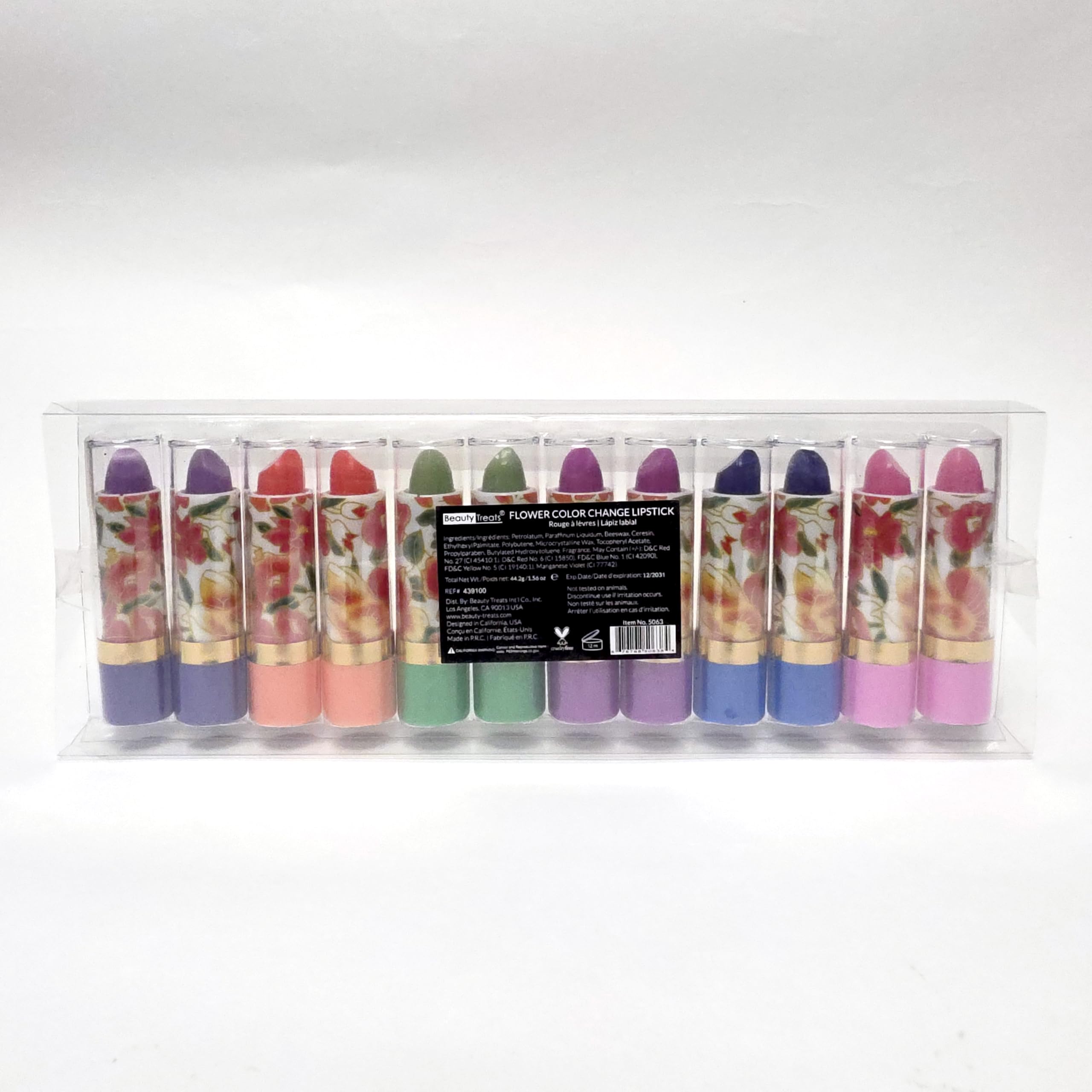 Beauty Treats lifestyle image of woman applying mood lipstick for personalized color