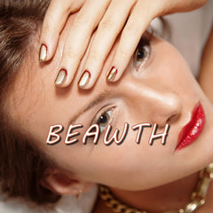 BEAWTH glossy gel finish close-up showing smooth durable sheen