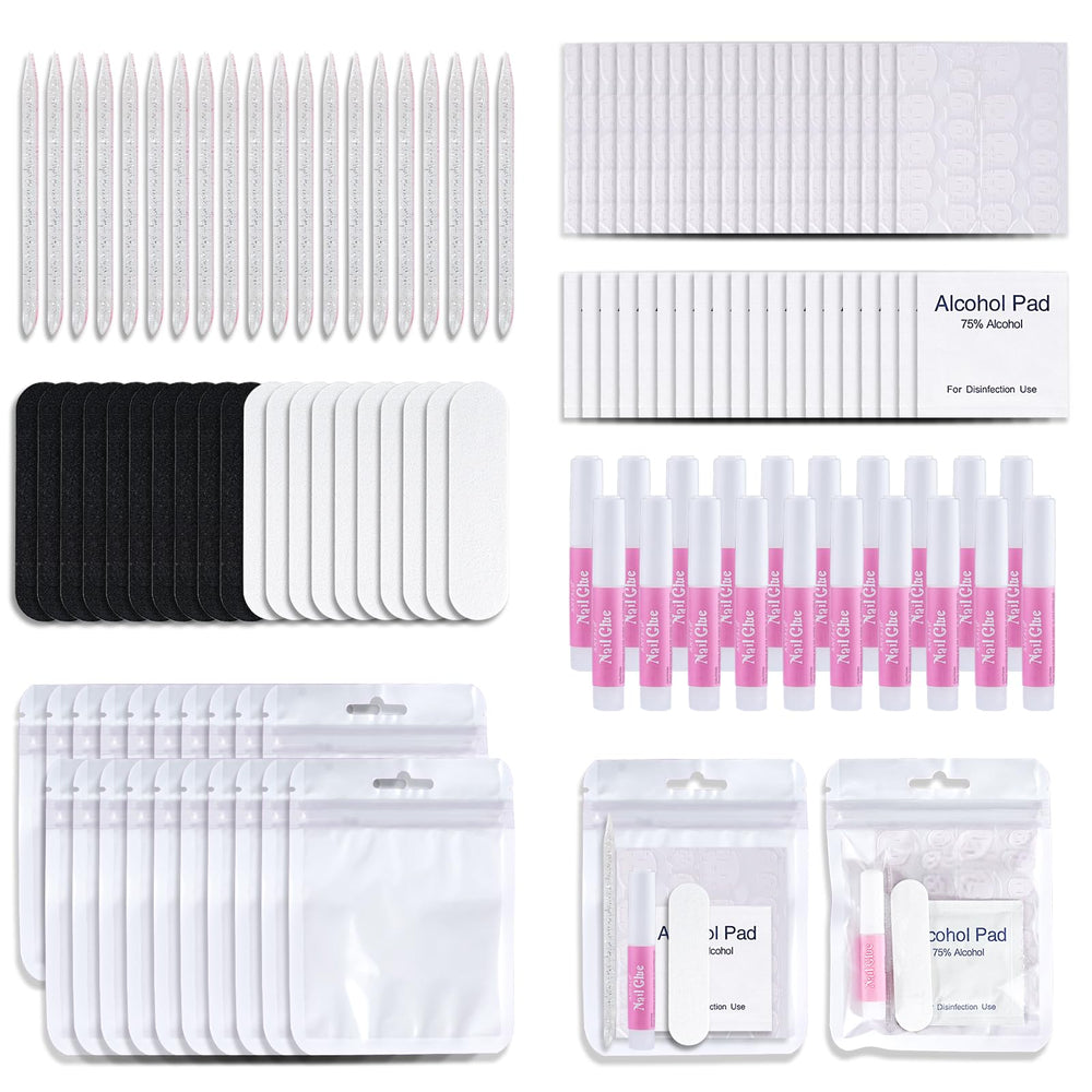 Bebbtiy front packaging kit showing complete disposable manicure contents