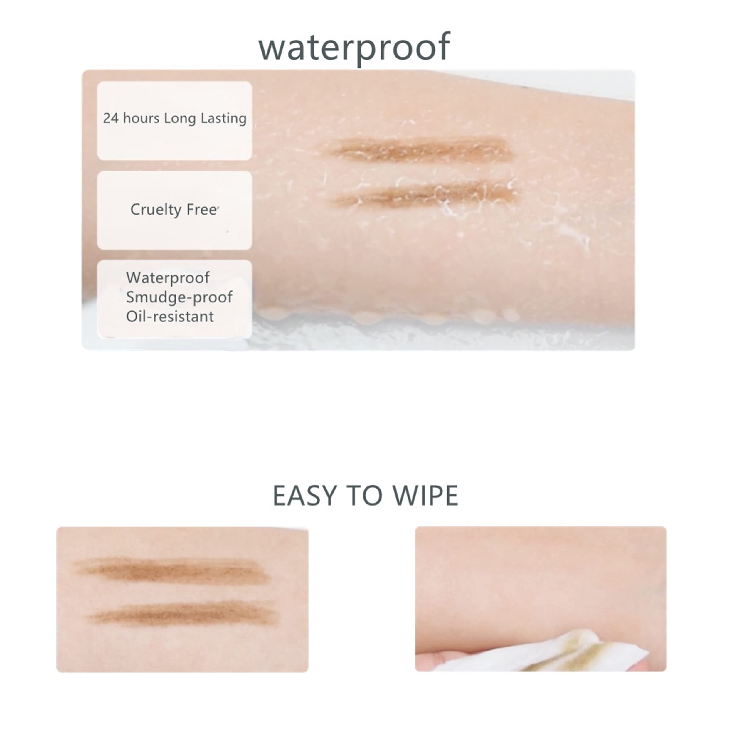BECHY eyebrow razor close-up trimming stray hairs for cleaner shape