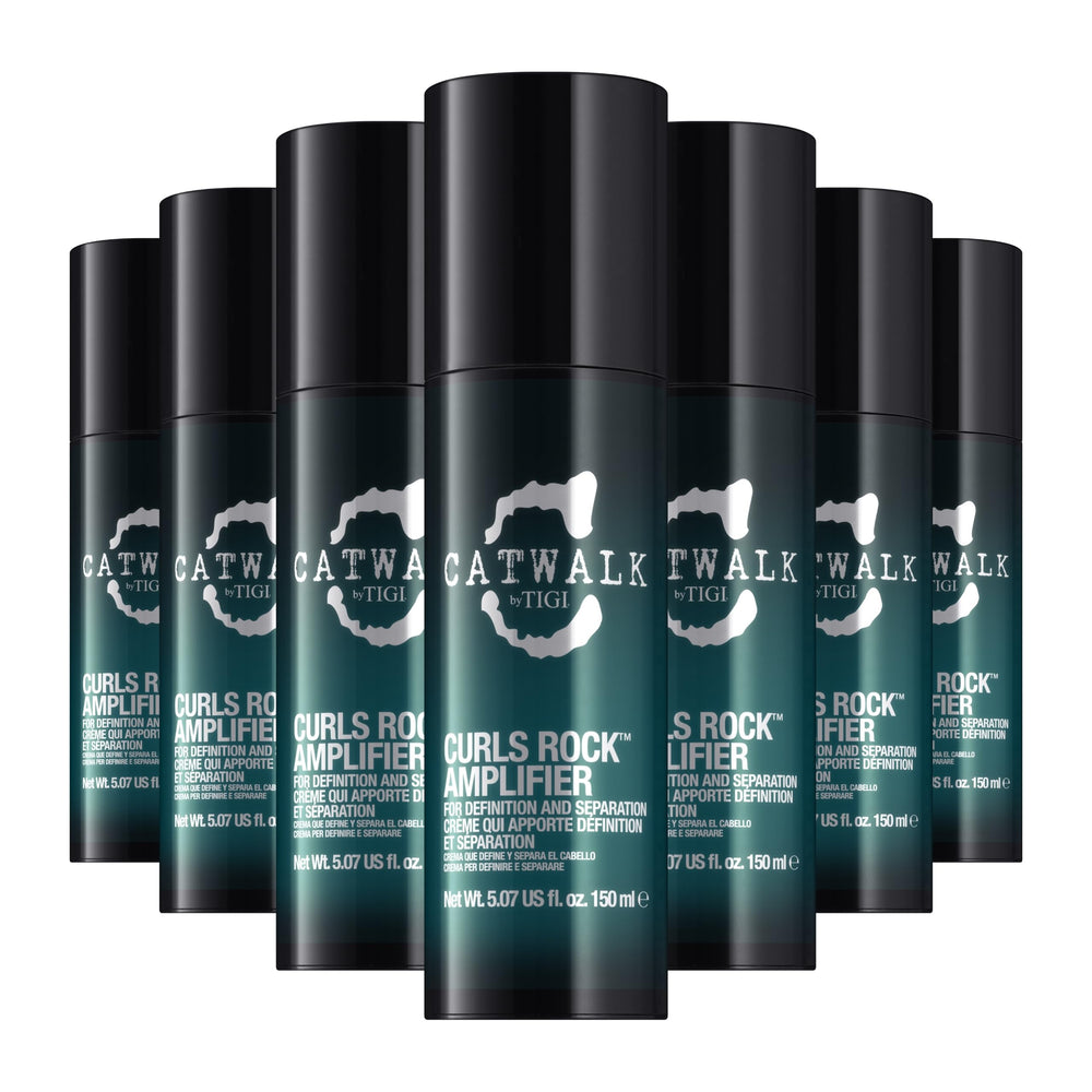 Bed Head Catwalk product front packaging showing label and volume benefit