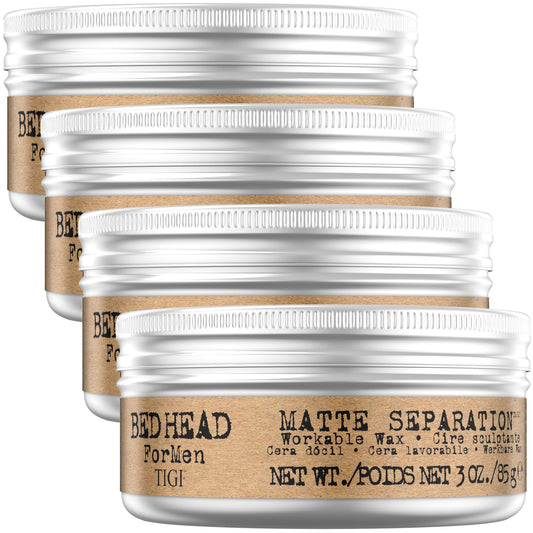 Bed Head by TIGI front jar showing label and pack benefit