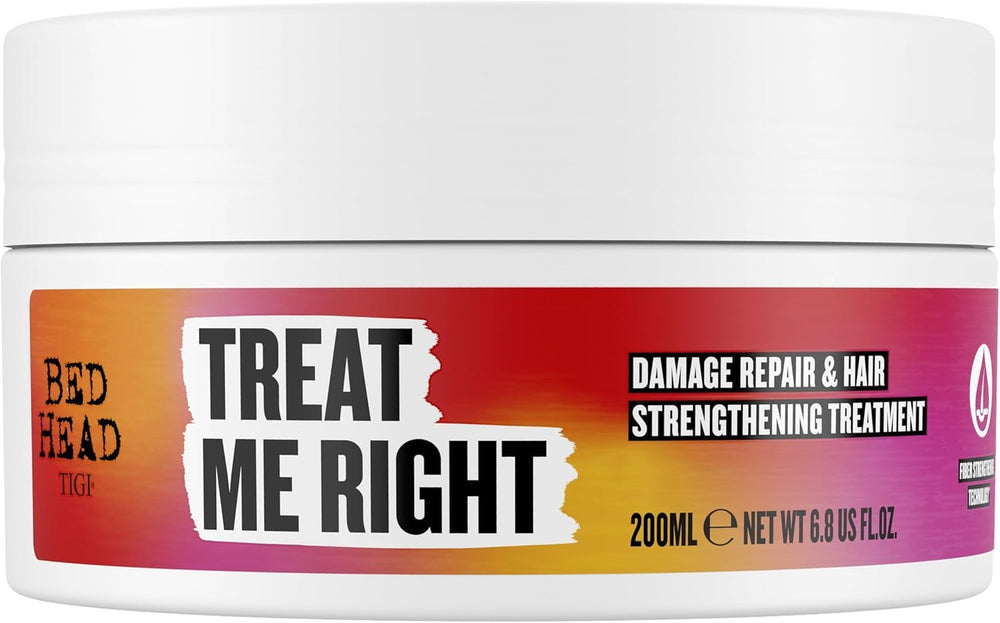 Bed Head Treat Me Right front packaging showing container and product branding for clarity