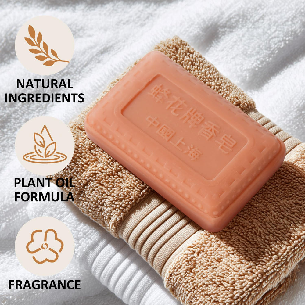 Bee & Flower individual wrapped bar displayed for freshness and travel-friendly convenience