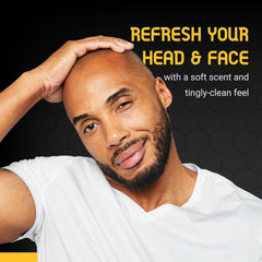 Bee Bald packaging and box emphasizing premium presentation benefit
