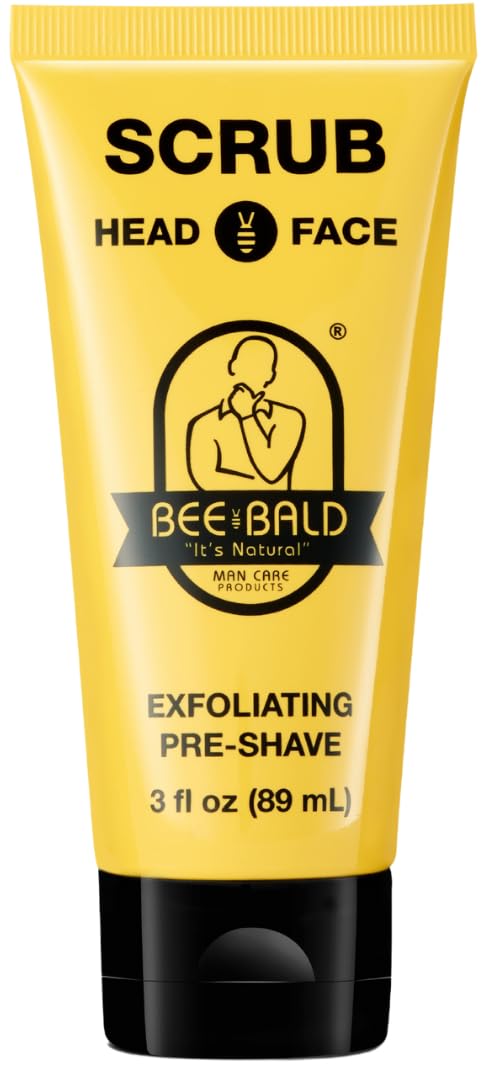 Bee Bald front packaging showing bottle and label for clear recognition and trust