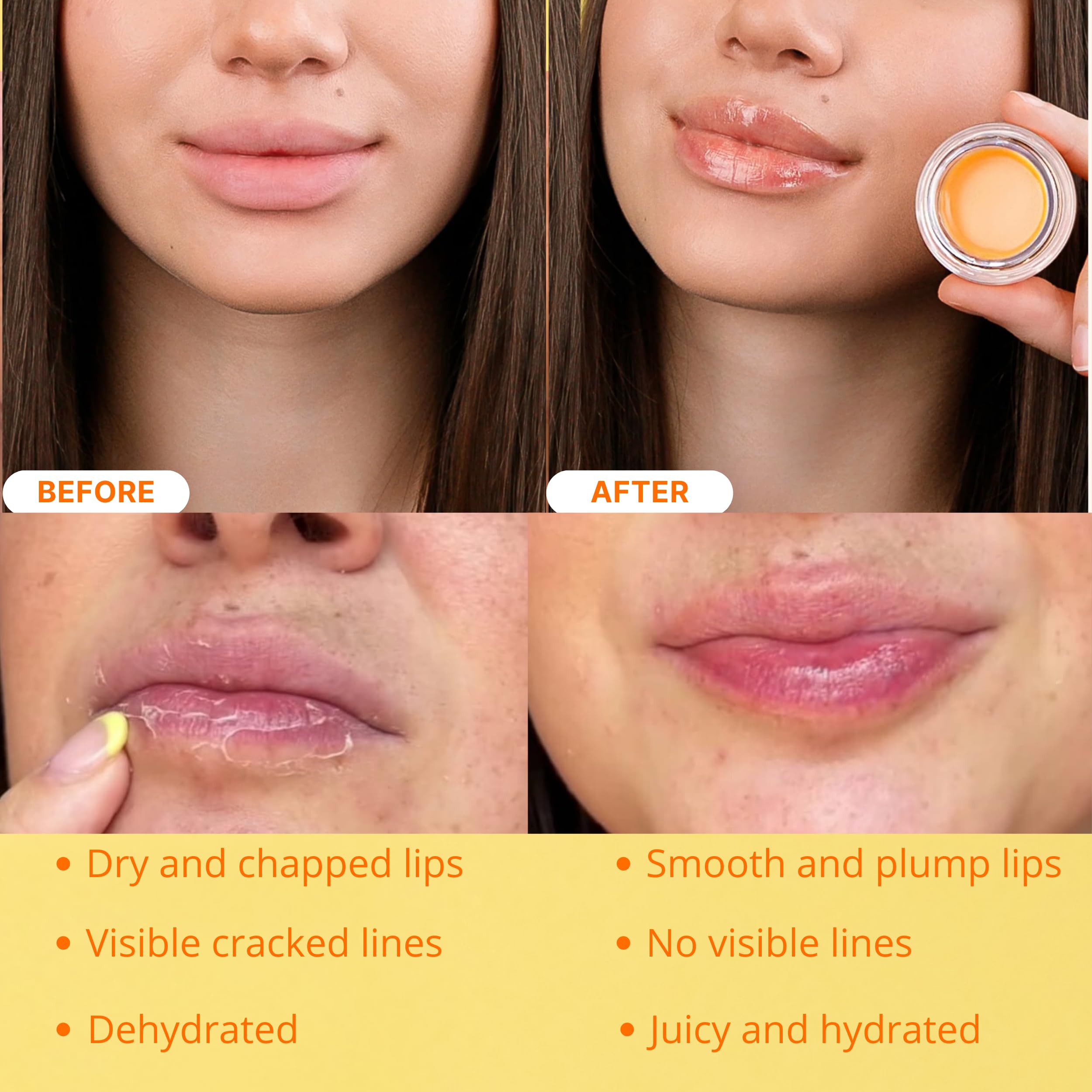 Bee Balm with honey and propolis highlights natural ingredients providing nourishment and repair