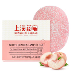 Bee & Flower front packaging showing travel shampoo bar and gift box benefit convenience