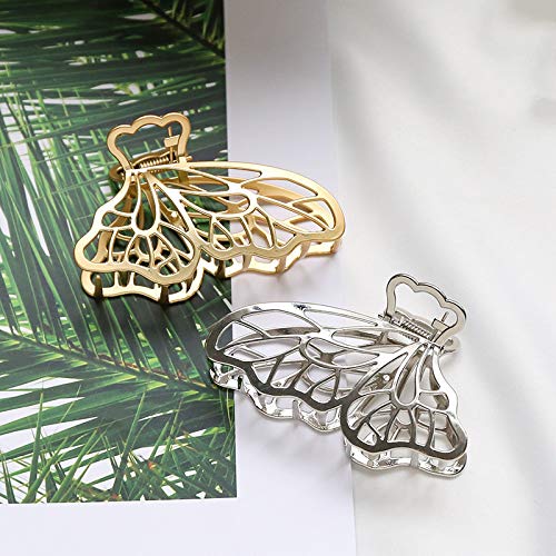 BeeGift gold and silver clips flatlay offering styling options and gift appeal