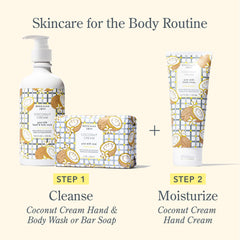 Beekman 1802 on bathroom shelf lifestyle shot showing daily routine use