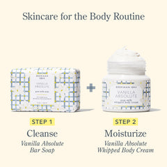 Beekman 1802 jar on bath shelf lifestyle scene signaling daily self-care