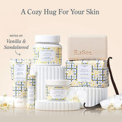 Beekman 1802 jar label detail highlighting Clinically Kind and clean formula