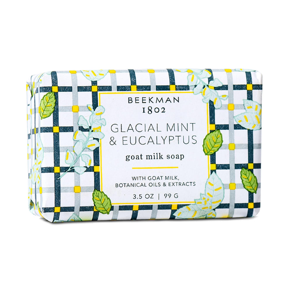 Beekman 1802 front packaging showing clean design and scent benefit