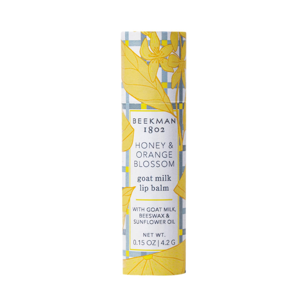 Beekman 1802 front packaging showing honey and orange blossom scent benefit