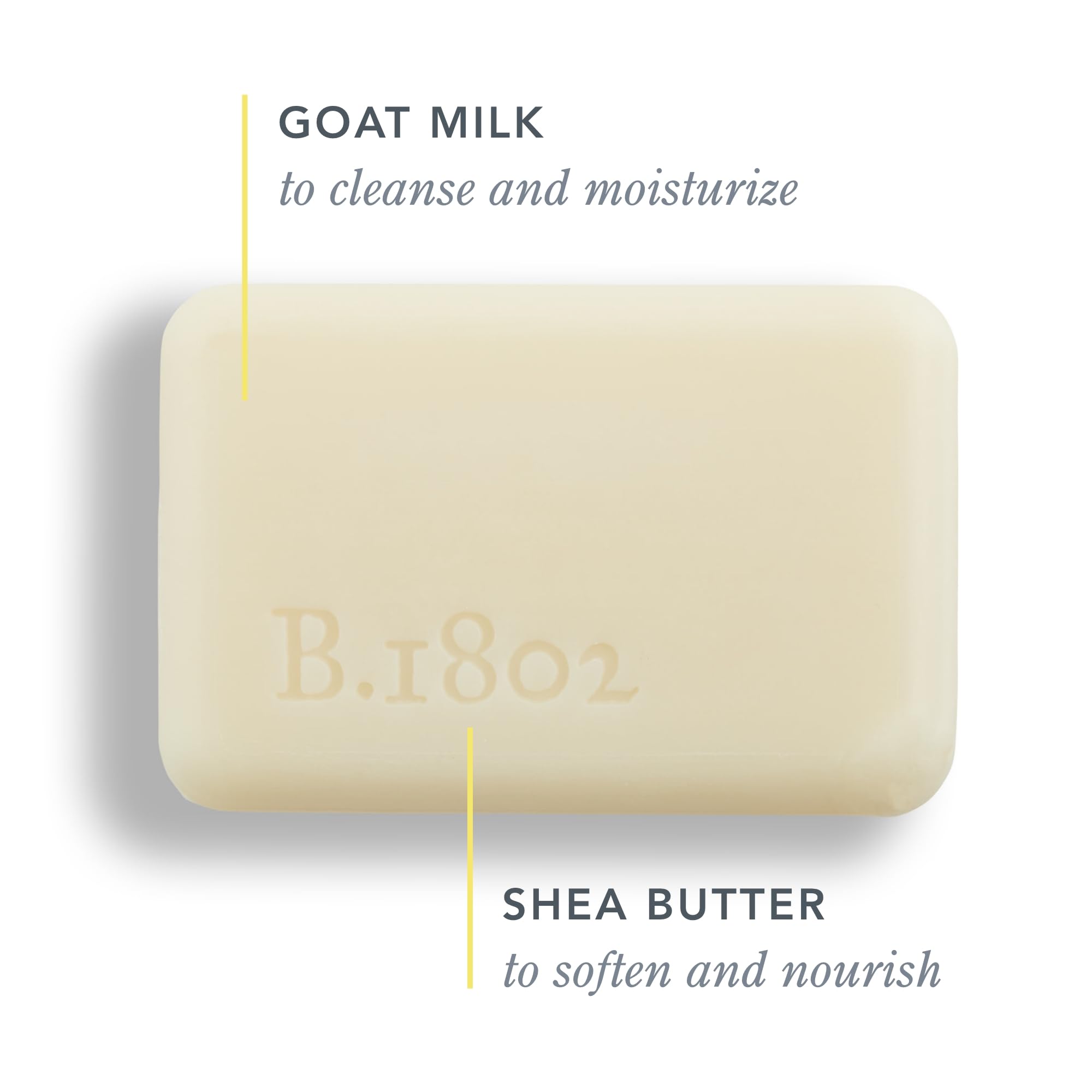 Beekman 1802 creamy foam from bar showing rich lather benefit