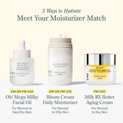 Beekman 1802 on bathroom shelf in lifestyle scene showing daily routine integration