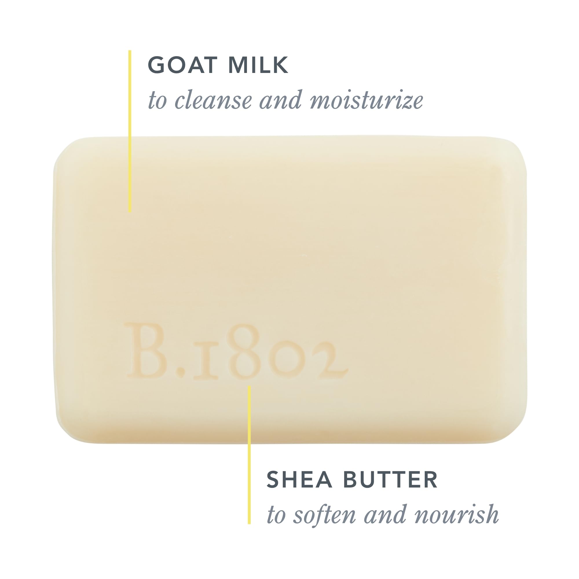 Beekman 1802 soap lather on hand illustrating rich foam and gentle cleansing benefit