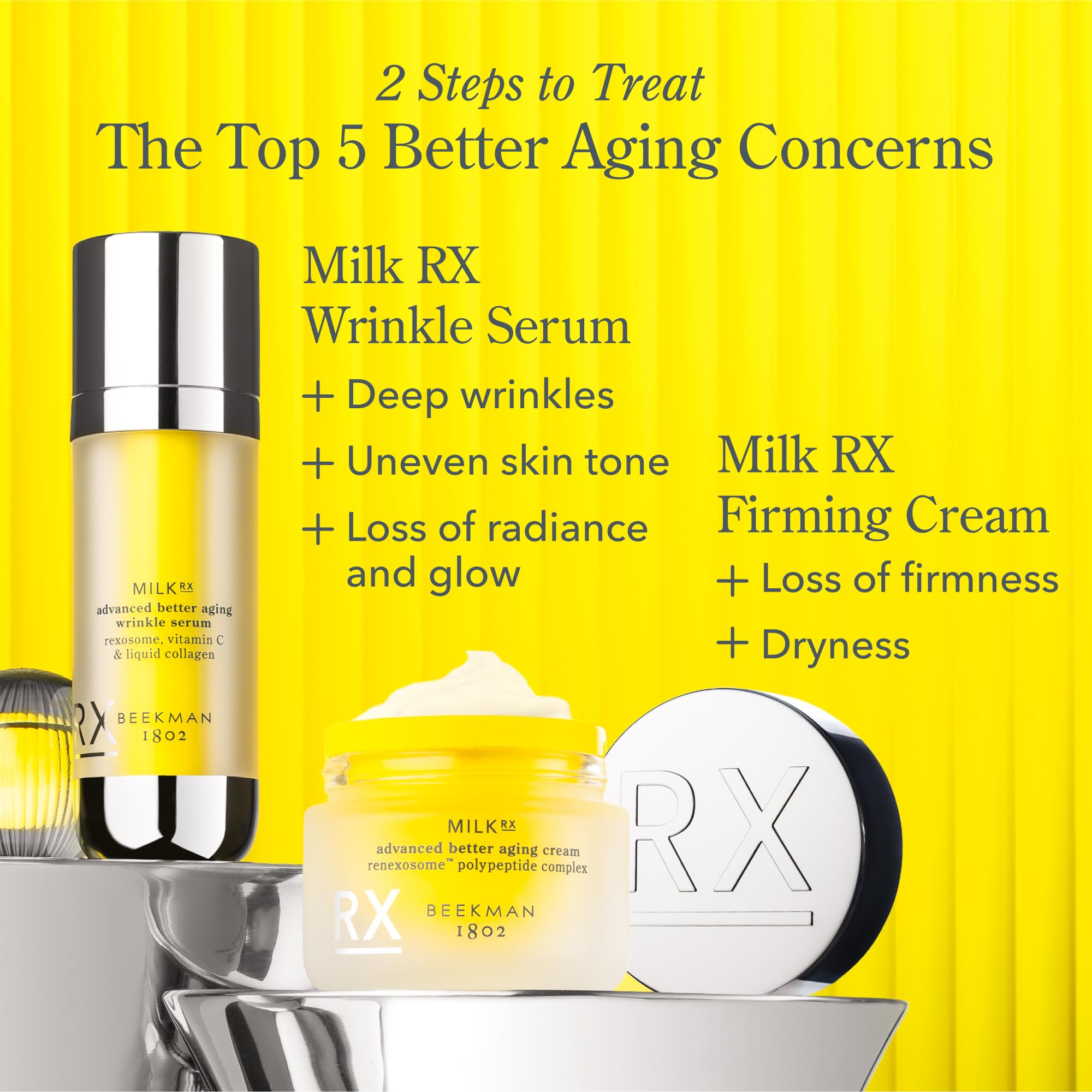 Beekman 1802 nighttime routine lifestyle scene showing serum as part of calming ritual