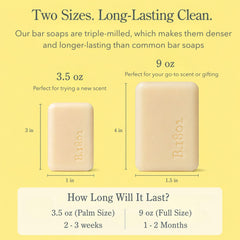 Beekman 1802 soap edge detail showing dense triple-milled composition