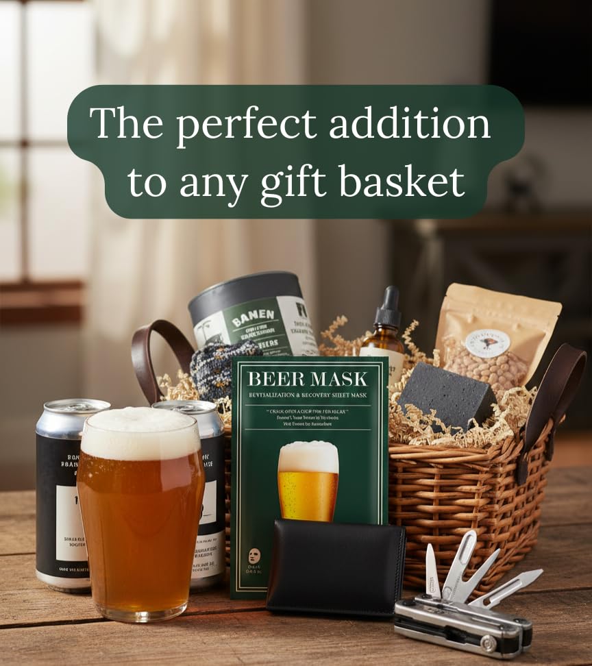 Beer Mask brewer's yeast and malt extract close-up showing nourishing benefit