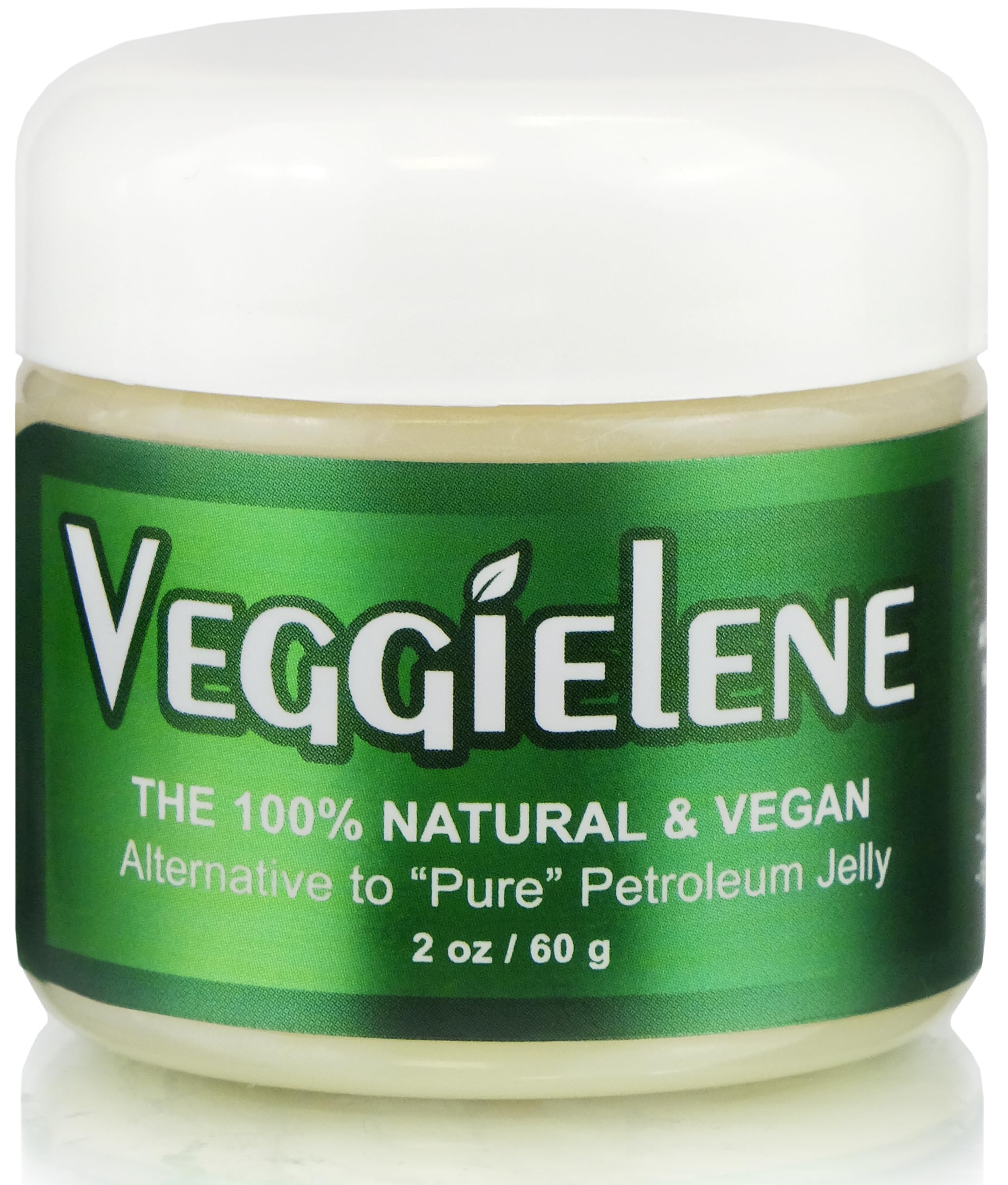 Beesaluxe Veggielene front jar showing clean packaging and vegan balm