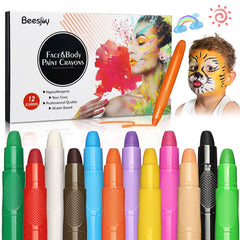 Beesjuy party lifestyle kids wearing painted faces at birthday celebration