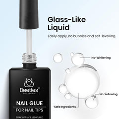 beetles 10ml bottle next to coin for scale showing travel-friendly size