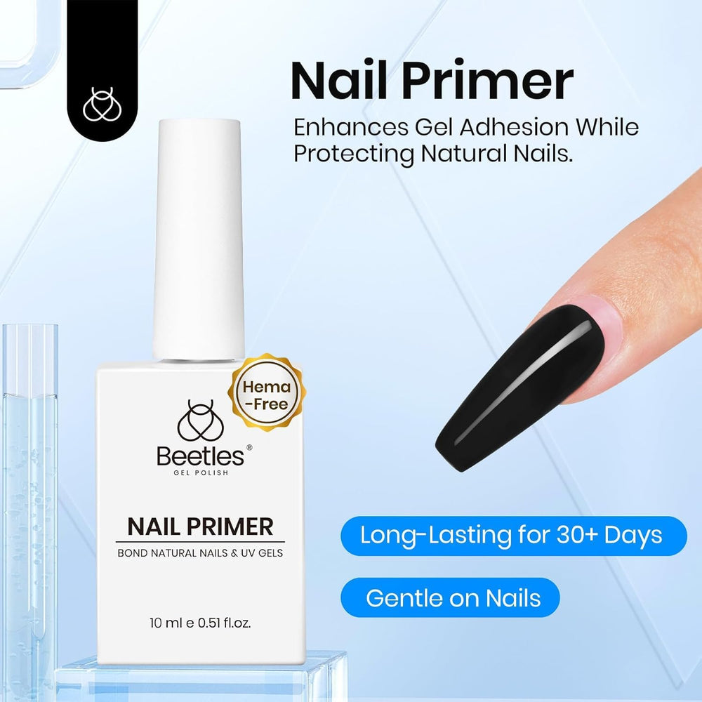 Beetles Gel Polish 10ml glue bottle close-up highlighting precise application