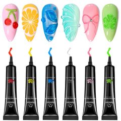 beetles 3d gel front packaging showing six colors and brand clarity