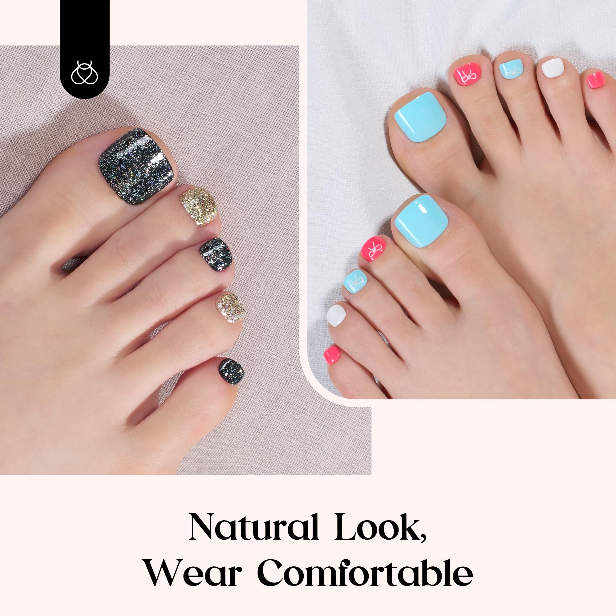 beetles adhesive glue and nail tabs display for secure long-lasting wear