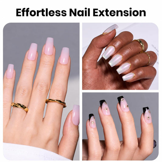 Beetles gel polish apex closeup detail highlighting built-in strength benefit