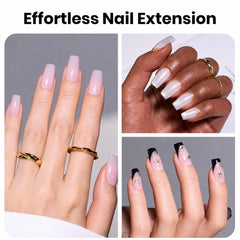 Beetles gel polish apex closeup detail highlighting built-in strength benefit