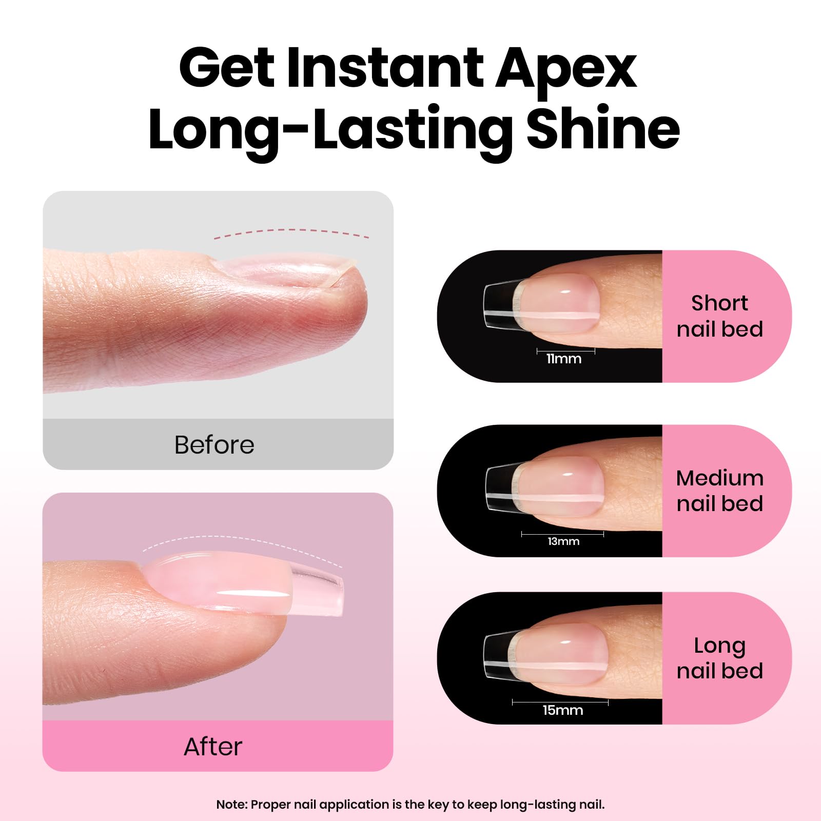 Beetles gel polish application in use demonstrating fast DIY adhesion benefit