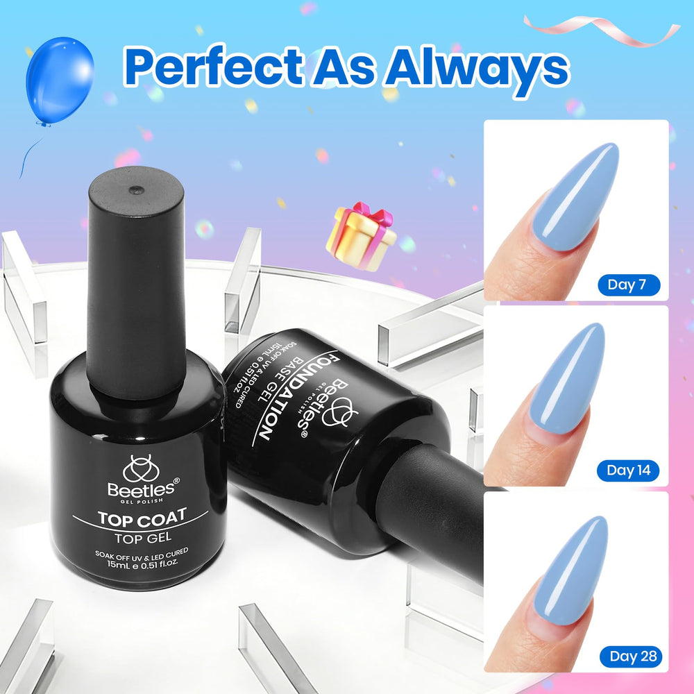 beetles applying gel onto nail swatch demonstrating easy spread
