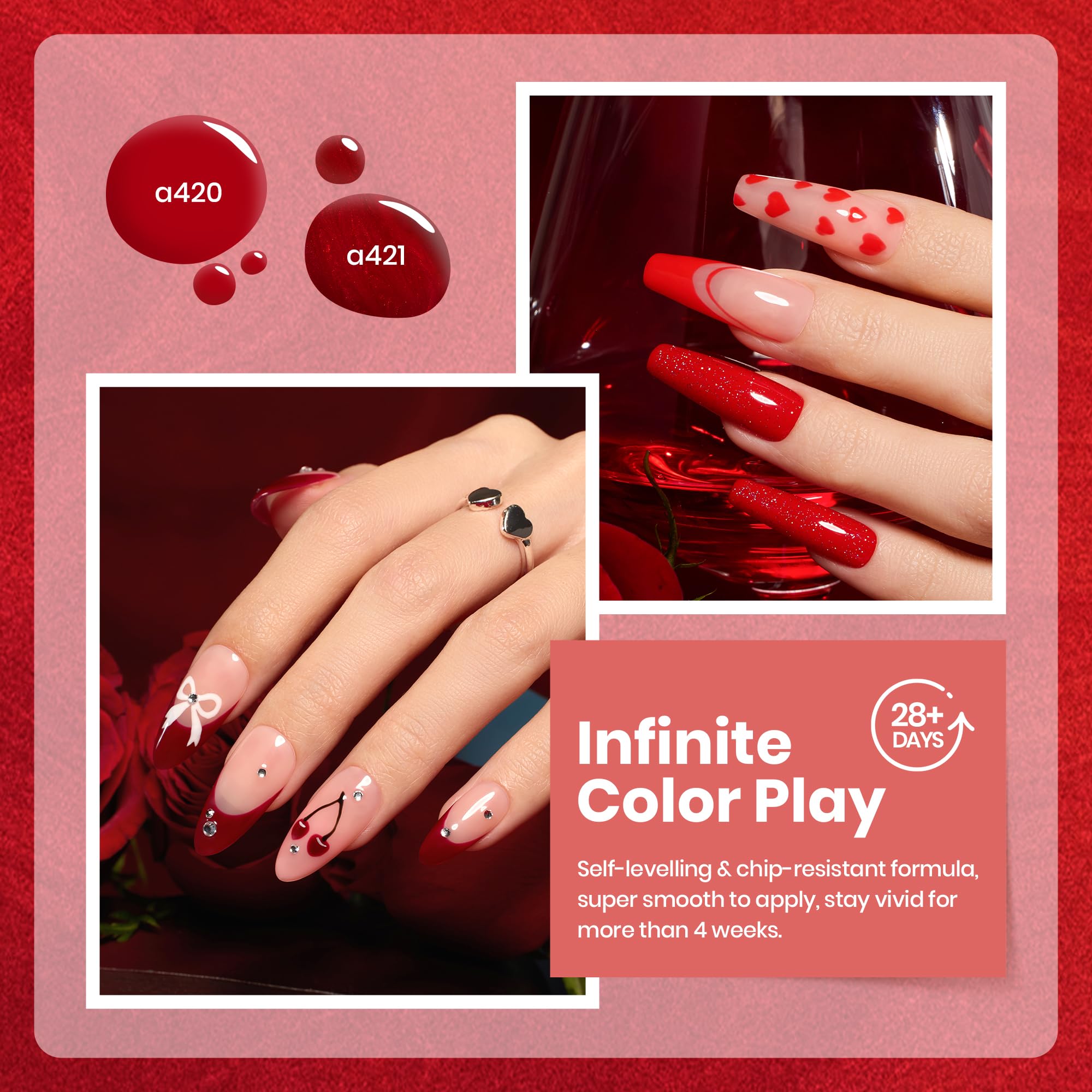 beetles polished natural nails in use showing durable salon-quality shine