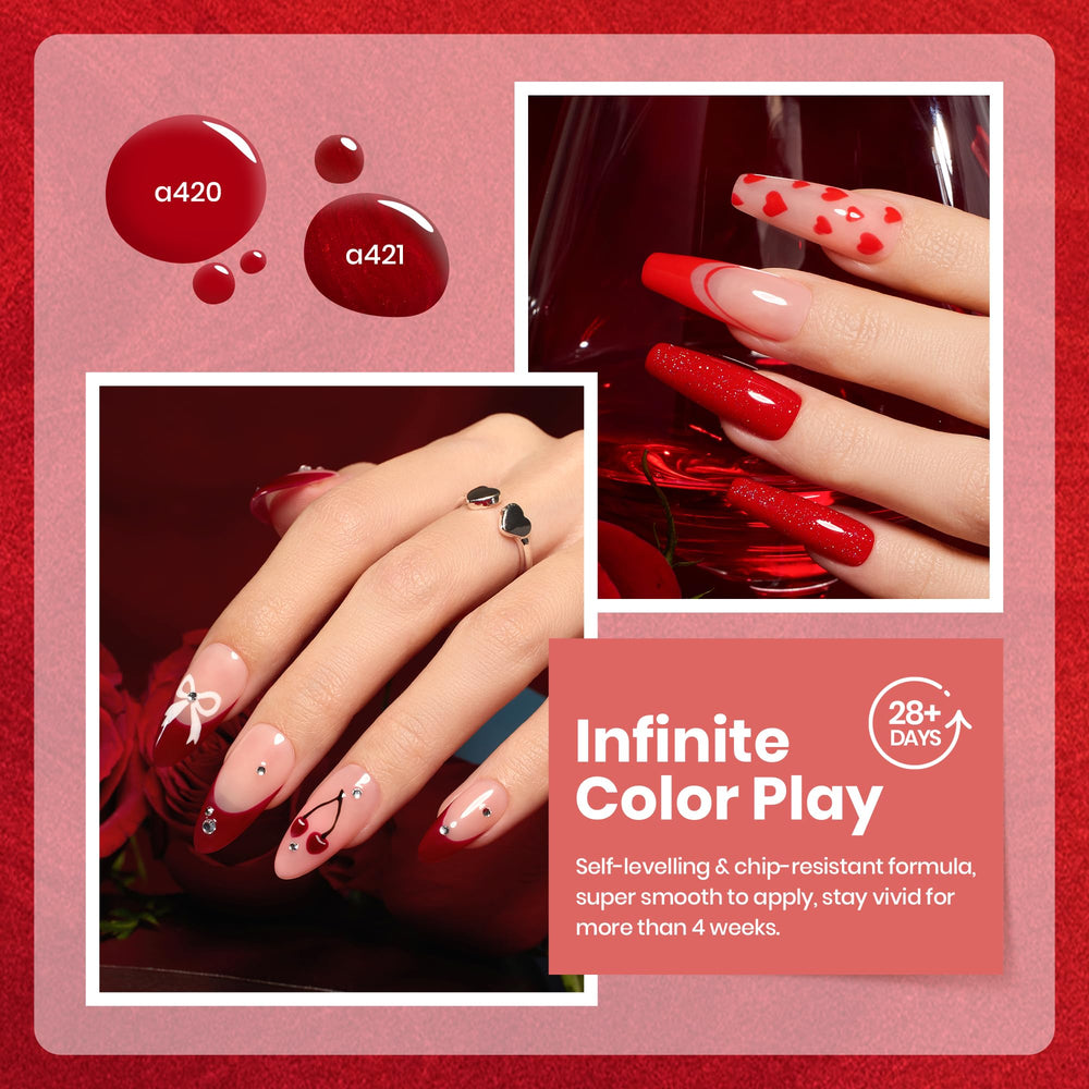 beetles polished natural nails in use showing durable salon-quality shine