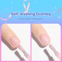 Beetles application on natural nails demonstrating flexible coverage