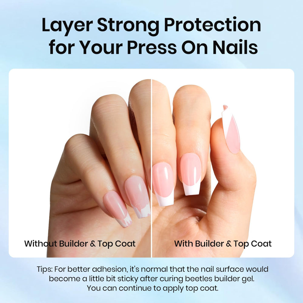 beetles application sculpting gel on nail with brush demonstrating controlled build benefit