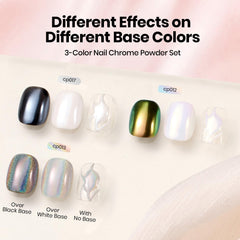 beetles aurora yellow swipe detail showing color shift and iridescent mirror reflection