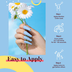 Beetles Gel Polish label close-up with color number a828 for easy selection