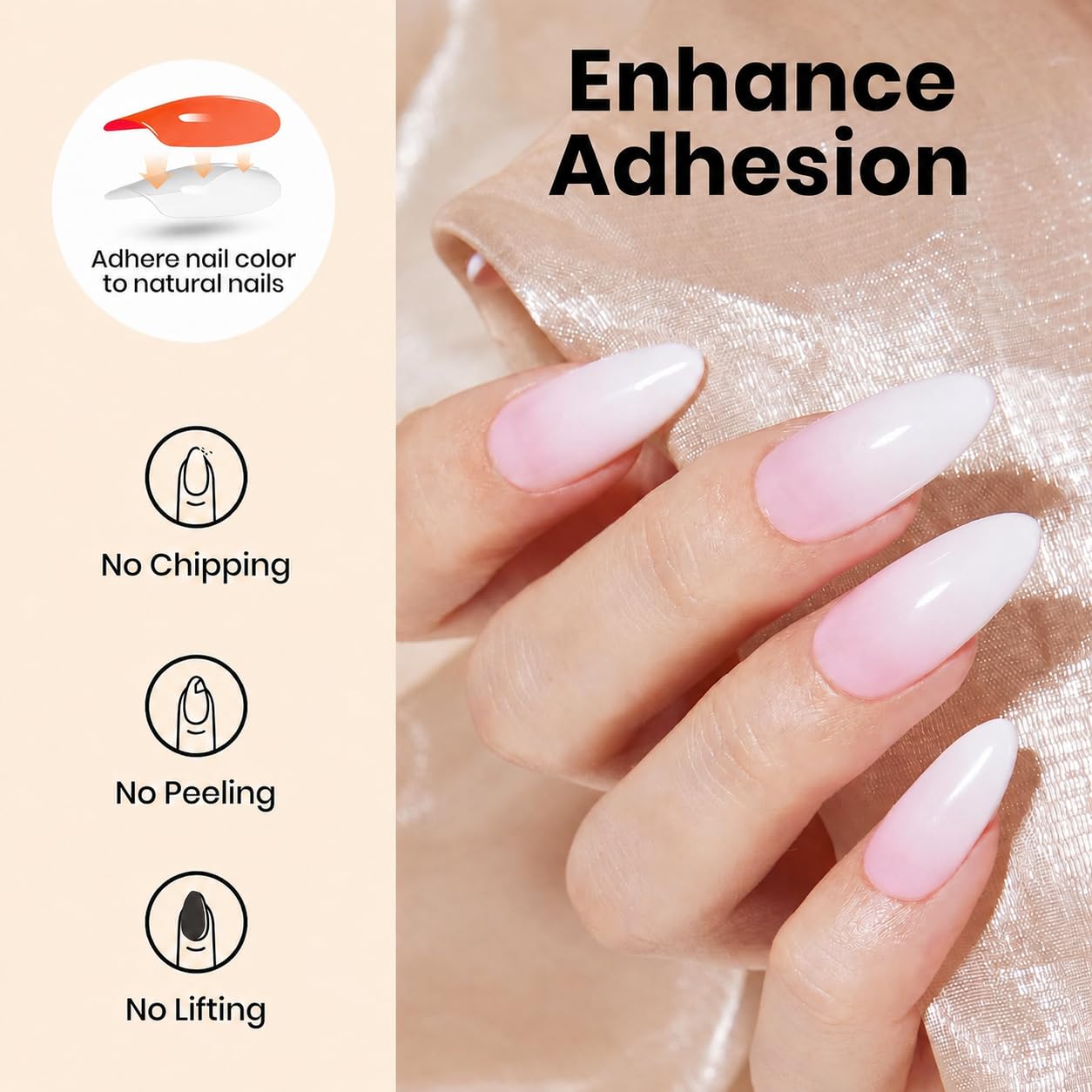 beetles gel base curing in LED lamp illustrating fast, reliable polymerization