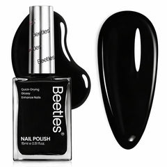 Beetles Gel Polish front bottle showing label and compact size benefit