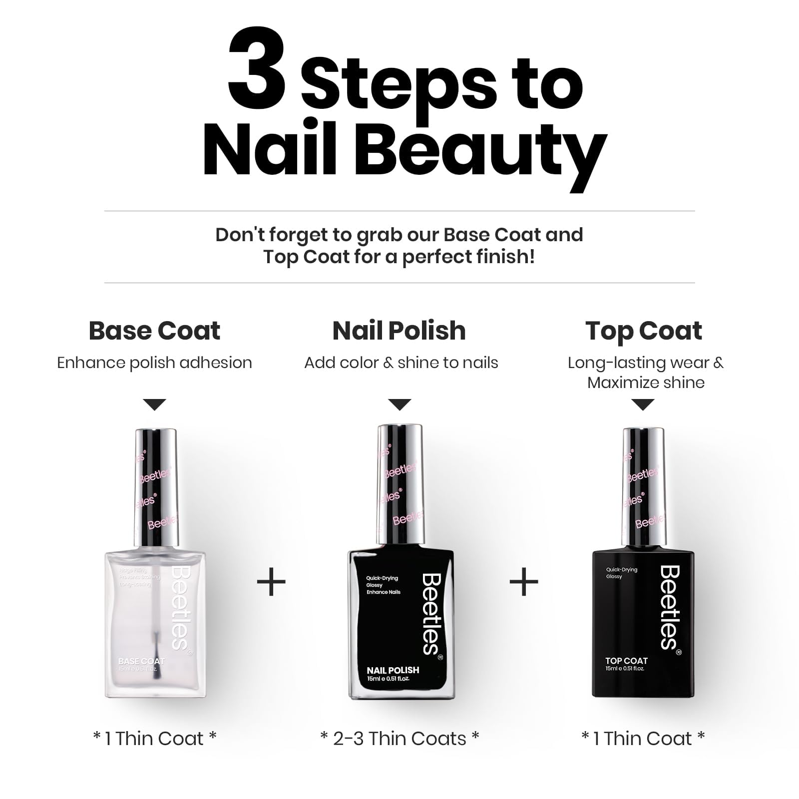 Beetles Gel Polish in lifestyle setting showing quick-dry convenience benefit