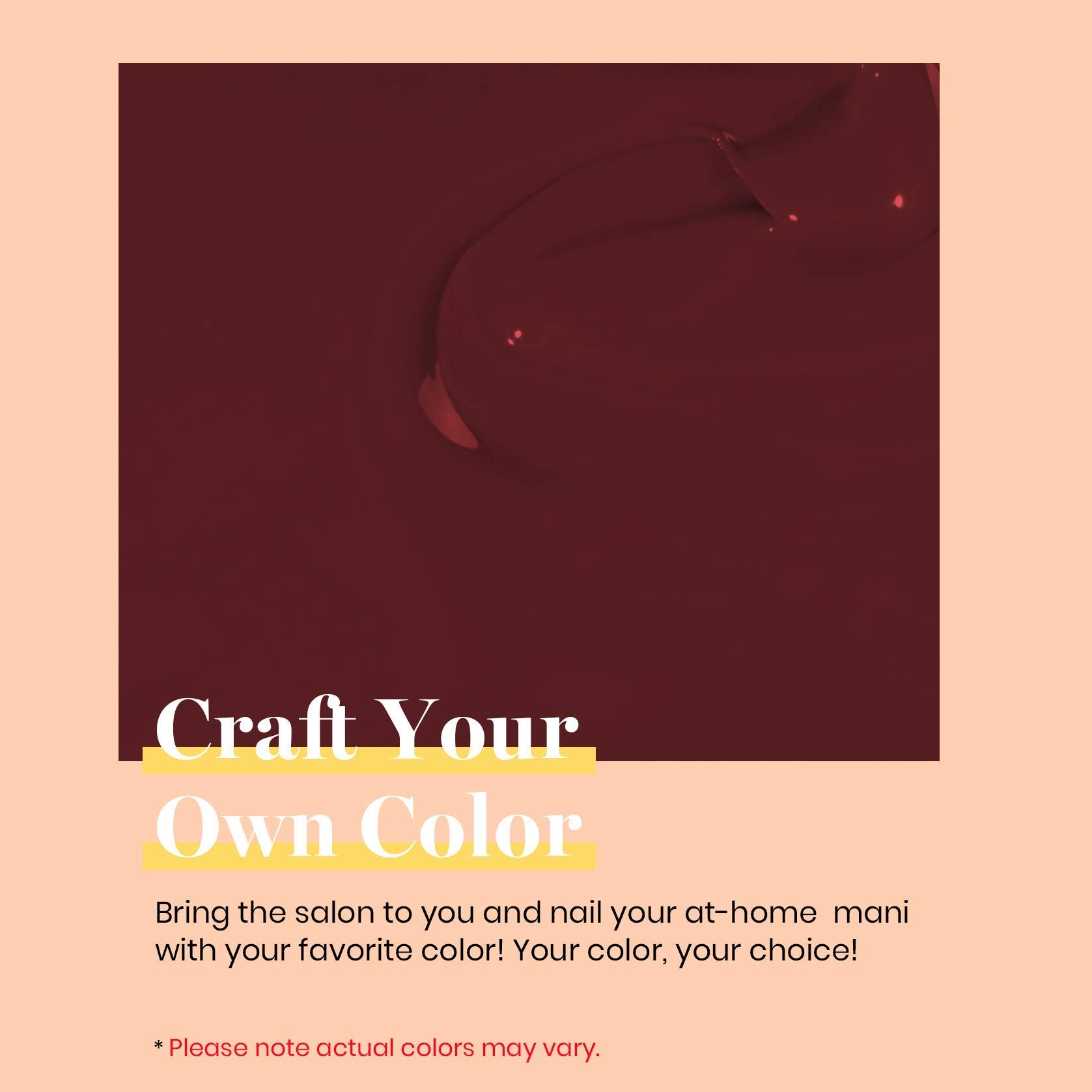 Beetles Blanchett Maroon nail swatch set displaying versatile color options